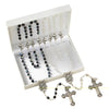 Wedding Crystal Rosary Gift Set for Bride and Groom