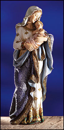 Loving Madonna and Child Catholic Church Statue - Ave Maria Statue 23.5"