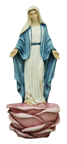 Madonna Our Lady of Grace Rose Holy Water Font  Italy