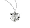 Communion chalice heart necklace