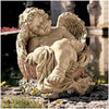 Sleeping Angel Cherub Garden Statue