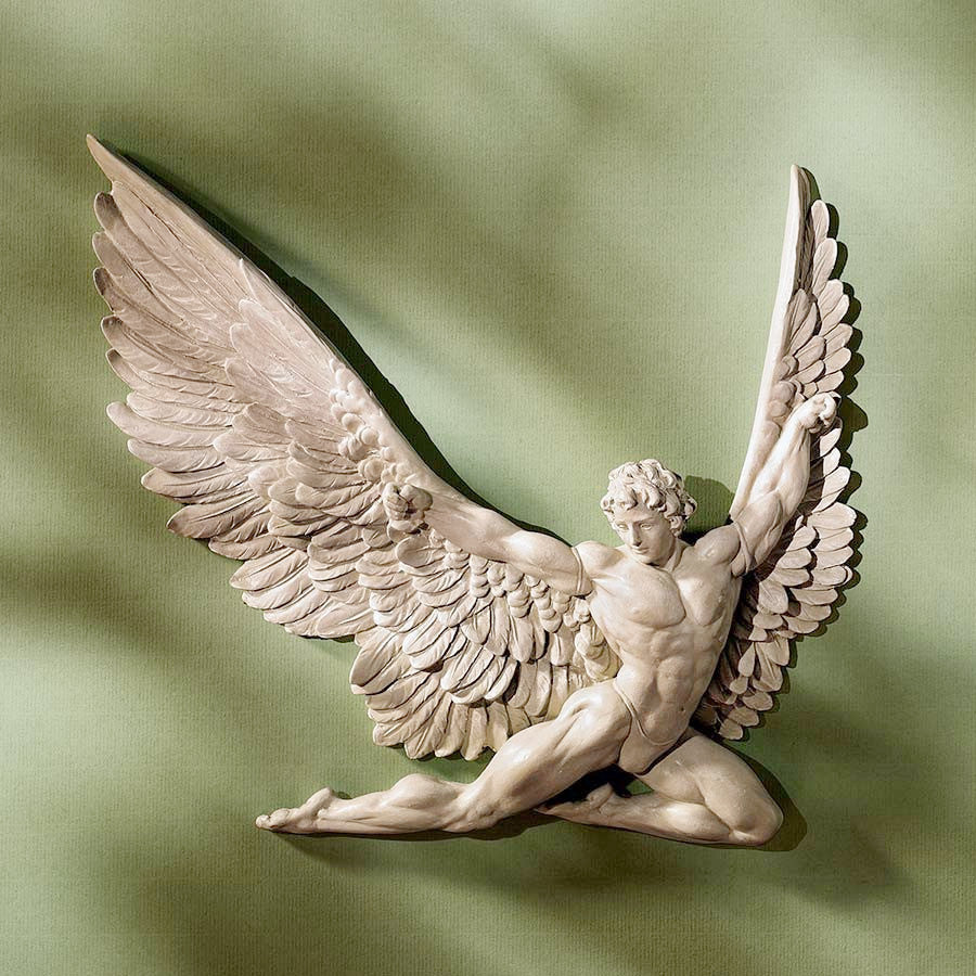 Icarus Angel Wall Plaque Greek Mythology – Beattitudes Religious Gifts