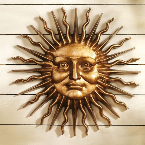 Sun Sloane Square Sun Greenman Wall Sculpture