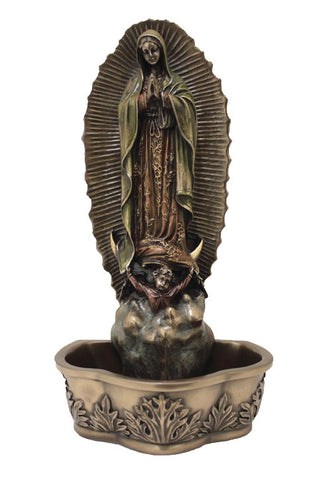 Our Lady of Guadalupe Holy Water Font