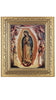 Our Lady of Guadalupe With Angels Print In Ornate Gold Frame