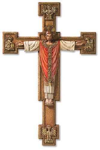 Risen Jesus Christus Rex Wall Cross