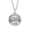 Sterling silver Sacred Heart of Jesus medal