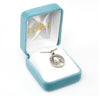 Saint Benedict Sterling Silver Medal On Chain