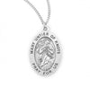 Our Lady of Knots Sterling Silver Medal On Chain Catholic Gift