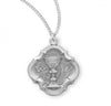 Sterling silver first communion medal on chain