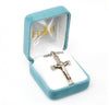 Eucharistic Sterling Silver Cross On Chain