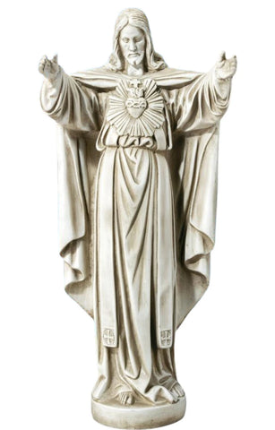 Sacred Heart Of Jesus Garden Statue
