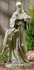 Saint Francis Statue With Horse Garden Statue Peaceful Spiritual Figure 25.5"T