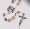 Saint Joseph Silver Plated Rosary By Ghirelli