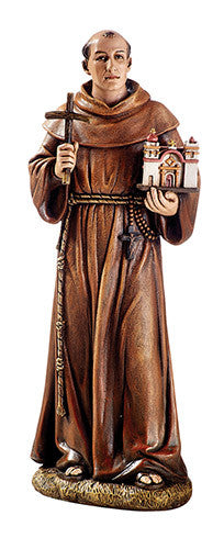 Saint Junipero Serra Figure 8" tall  Toscana collection