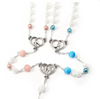 El Lazo Wedding Lasso Rosary with Murano Glass - Ghirelli masterpiece