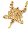 Miraculous Medal Gold Rosary By Ghirelli