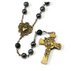 Rosaries for Men in Antique Bronze and Hematite