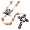 Annunciation Rosary With Wooden Rosary Beads By Ghirelli