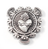 Rosaries for Men in Antique Silver with Faceted Beads By Ghirelli