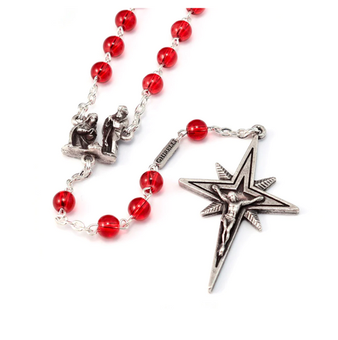 Christmas Nativity Rosary By Ghirelli