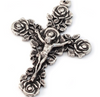 Saint Therese of Lisieux Roses Silver Rosary By Ghirelli