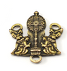 Our Lady of Lourdes 160th Anniversary Rosary, Antique Bronze By Ghirelli