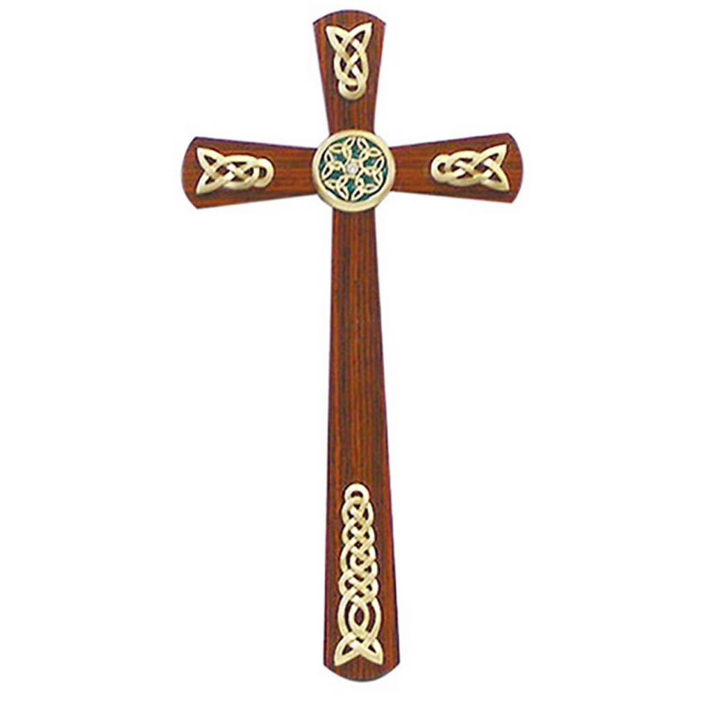 Irish Celtic Knot Wall Cross