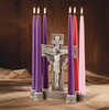 Jesus Crucifix Lenten Candleholder