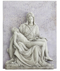 Pieta Garden Wall Plaque Large Size