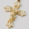 Holy Easter Risen Jesus Gold Plated Rosary By Ghirelli