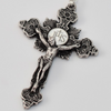Saint Valentine Silver Plated Rosary With Heart Shaped Beads By Ghirelli