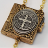 Saint Benedict gold plated Rosary By Ghirelli