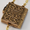 Saint Benedict gold plated Rosary By Ghirelli