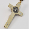 Saint Benedict gold plated Rosary By Ghirelli