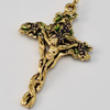 Holy Eucharist gold plated Rosary By Ghirelli