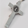 Saint Benedict Silver Plated Rosary By Ghirelli