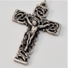 Fatima Silver Plated 8mm Bohemian Glass Rosary By Ghirelli