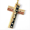 The USA Rosary In Gold Finish Patriotic  By Ghirelli