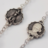 Saint Jacinta Marto Silver Plated Rosary By Ghirelli