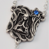 Our Lady Of Lourdes Lily Silver plated Rosary By Ghirelli Gift Boxed