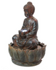 Serenity Buddha Sculptural Meditation Fountain For Home Or Garden