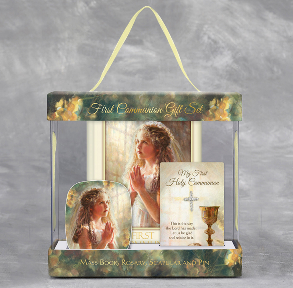  First Communion Set For Girls in White