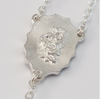 Our Lady Of Lourdes Bohemian Glass Silver Plated Rosary By Ghirelli