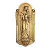 Ornate Madonna And Child Wall Sculpture