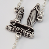 Our Lady of Lourdes Silver Plated Rosary