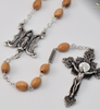 Annunciation Rosary - Wooden Rosary Beads