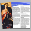Our Lady Undoer of Knots Red Rosary By Ghirelli