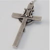 Annunciation silver plated Rosary With Glass Beads by Ghirelli