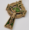 Saint Patrick Gold Plated Irish Rosary By Ghirelli